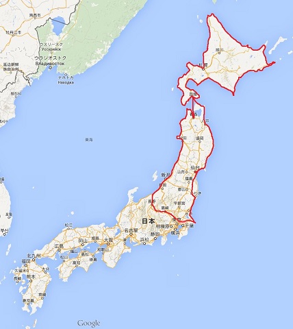 日本地図3