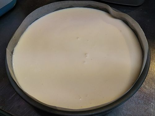 20180310草津温泉カフェ花栞（はなしおり）チーズケーキ仕込み3