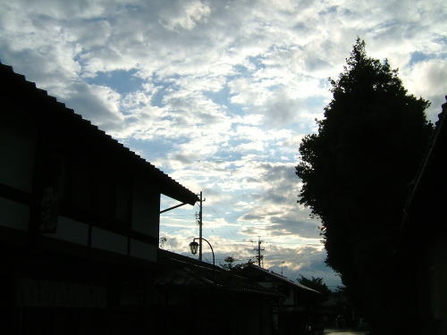 2006.7.長野県小布施町の空