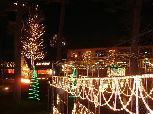 2006.12.長野県軽井沢町　White Christmas in 軽井沢、恵みシャレーのイルミネーション