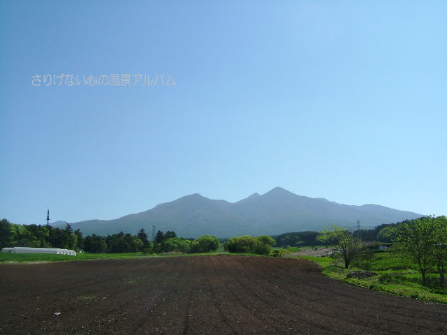 2009.5.長野県富士見町、晴天・八ヶ岳