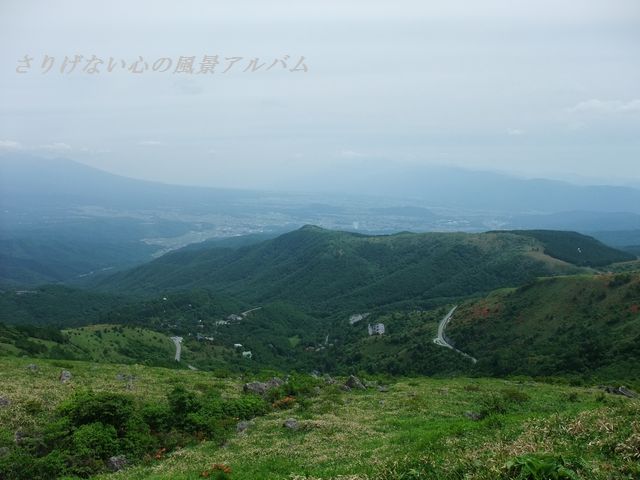 2010.6.長野県諏訪市、車山山頂からの眺め