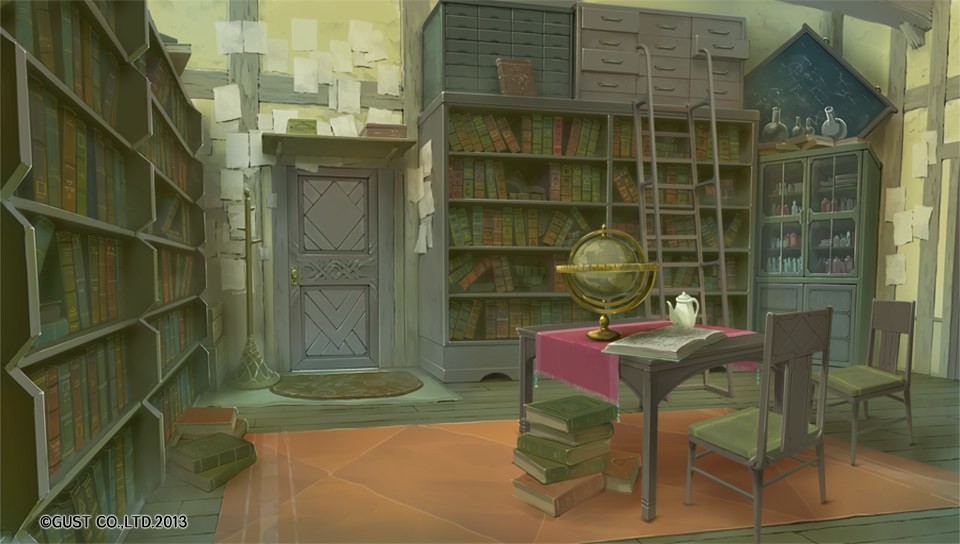 アトリエシリーズの背景画 リノ倉庫