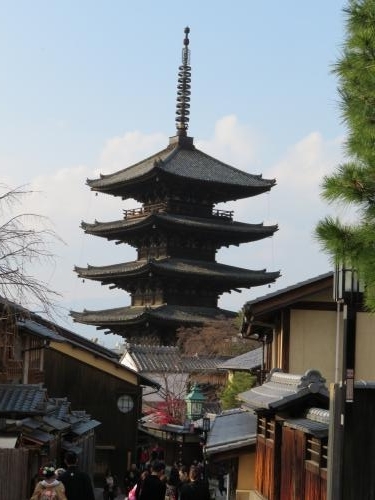 2016 12 9 京都　八坂の塔